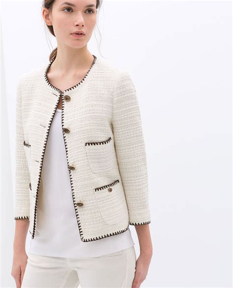 giacca chanel zara